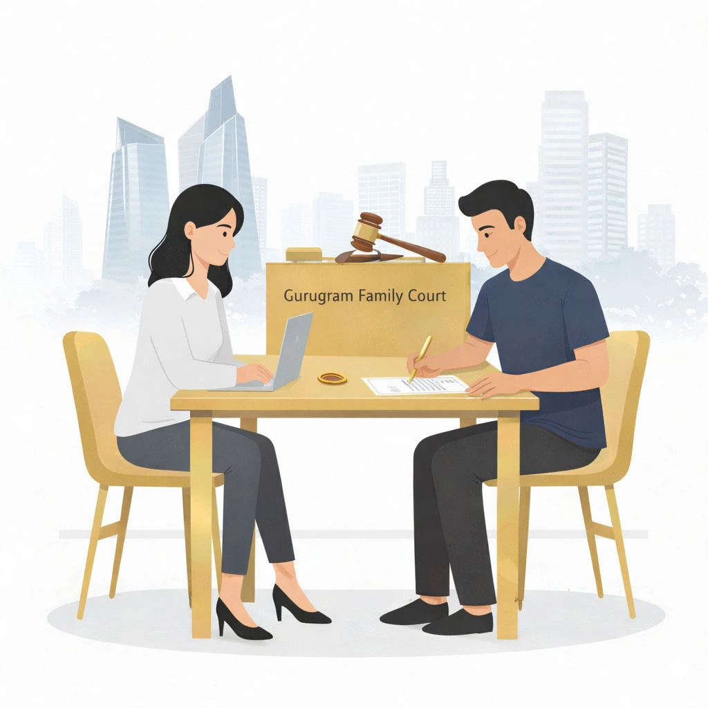 Mutual Divorce Filing at Gurgaon Family Court