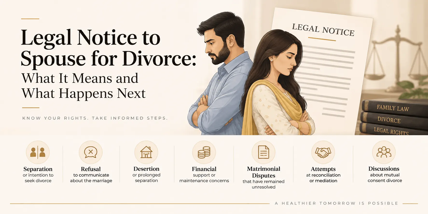 Legal Notice to Spouse for Divorce: What It Means and What Happens Next
